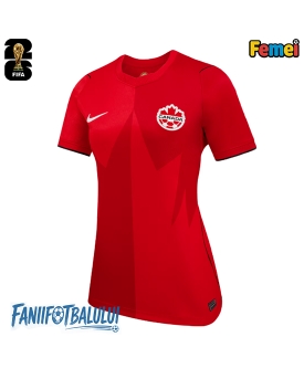 Canada Echipament de Fotbal Replică Mondial 2026 Femei Acasa
